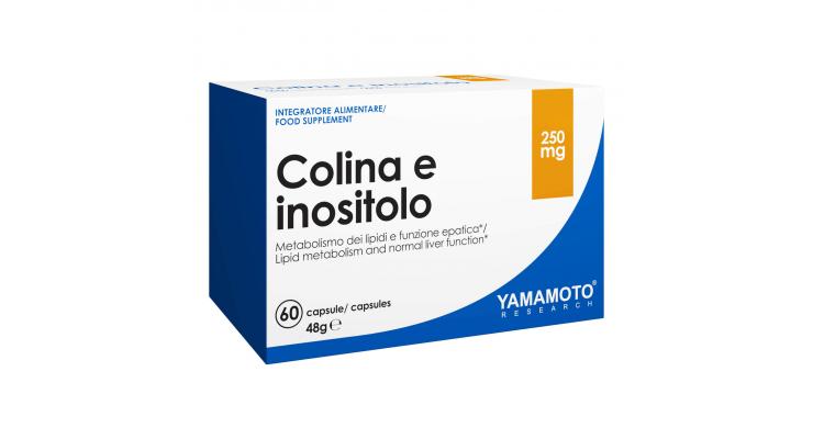 Yamamoto Nutrition Colina e inositolo, 60 kapsúl