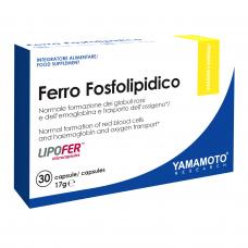 Yamamoto Nutrition Ferro Fosfolipidico, 30 kapsúl