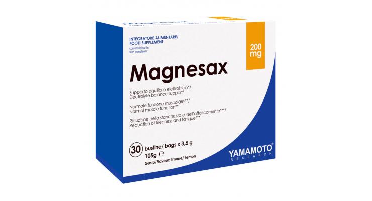 Yamamoto Nutrition Magnesax, 30 x 3,5 g, lemon