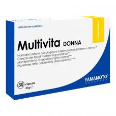 Yamamoto Nutrition Multivita DONNA, 30 kapsúl
