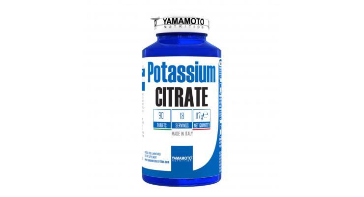Yamamoto Nutrition Potassium CITRATE, 90 tabliet