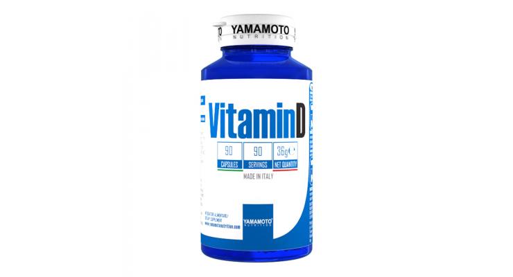 Yamamoto Nutrition Vitamin D, 90 kapsúl