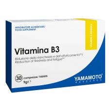 Yamamoto Nutrition Vitamina B3, 30 tabliet