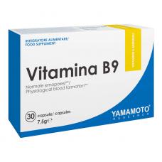 Yamamoto Nutrition Vitamina B9, 30 kapsúl