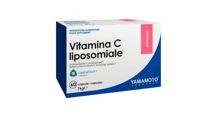 Yamamoto Nutrition Vitamina C 500 liposomiale, 60 kapsúl
