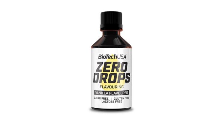 BioTech USA Zero Drops, 50 ml, kokosový macaron