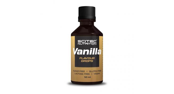 Scitec Nutrition Flavour Drops, 50 ml, vanilka