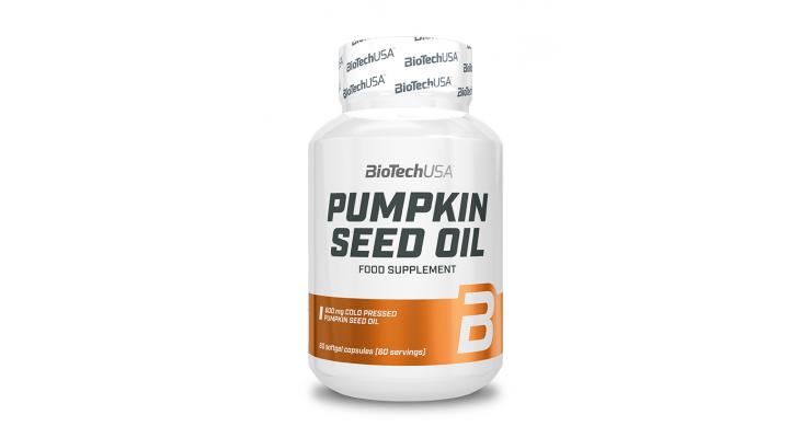 BioTech USA Pumpkin Seed Oil, 60 kapsúl
