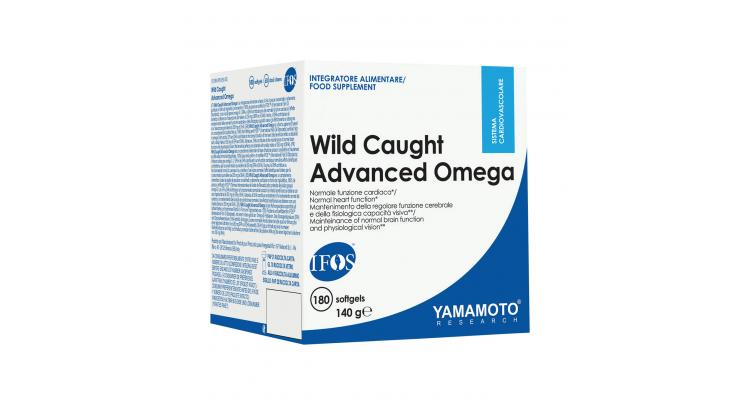 Yamamoto Nutrition Wild Caught Advanced Omega, 180 mäkká kapsula