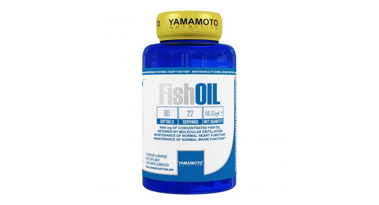 Yamamoto Nutrition Fish OIL, 90 mäkká kapsula