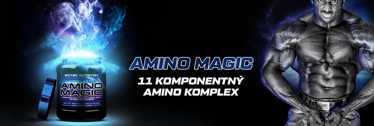 Amino Magic, 500 g, 11 komponentný amino komplex od Scitec Nutrition