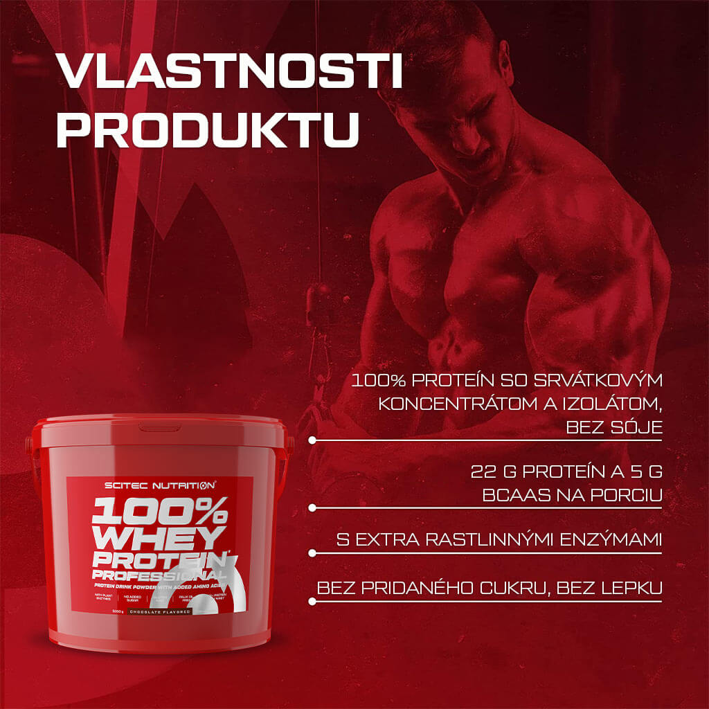 Scitec Nutrition 100% Whey Protein Professional, 5000 g