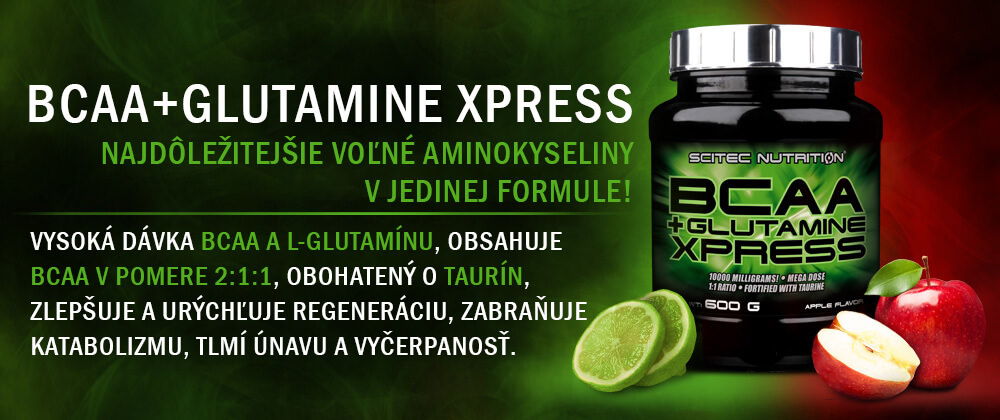 BCAA + Glutamine Xpress, 12 g