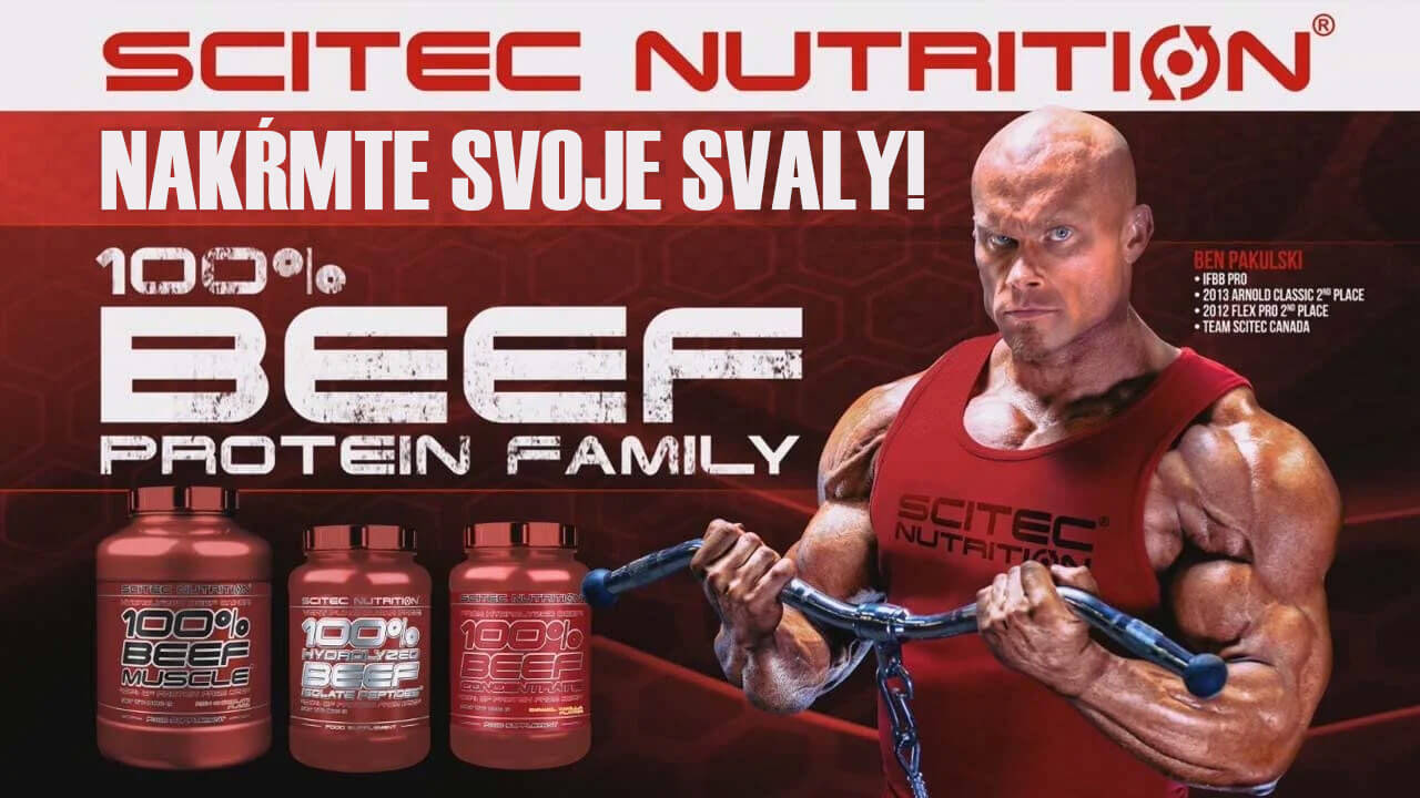 100% Beef Concentrate od Scitec Nutrition