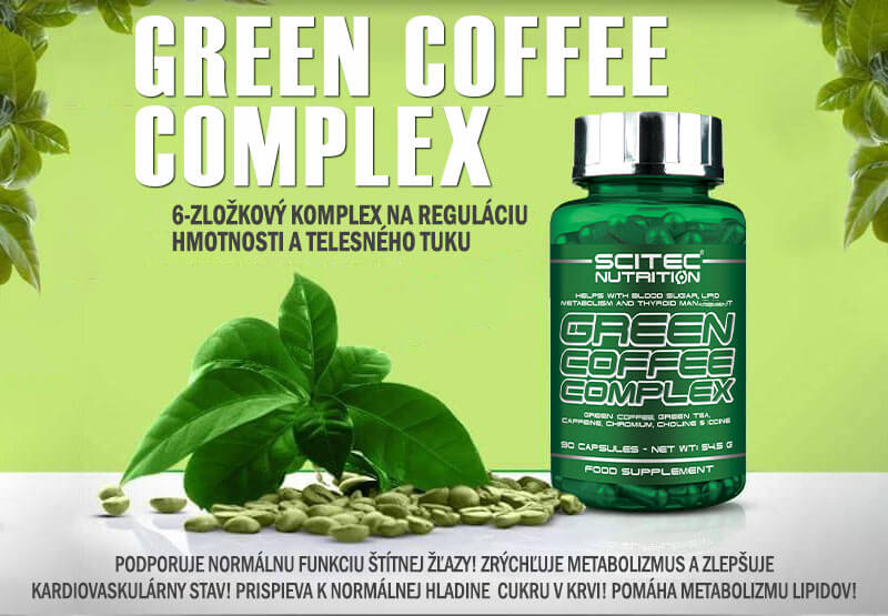 Scitec Nutrition Green Coffee Complex, 90 kapsúl