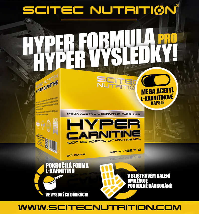 Scitec Nutrition Hyper Carnitine, 90 kapsúl