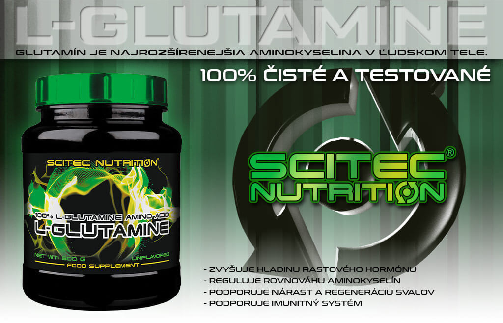 Scitec Nutrition L-Glutamine, 300 g