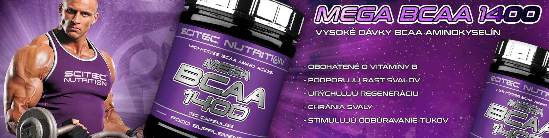 Mega Bcaa 1400 od Scitec Nutrition