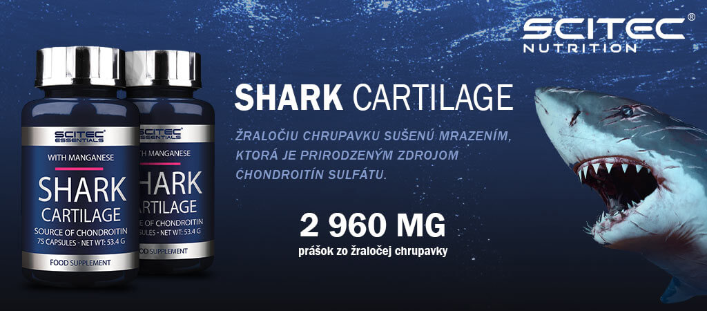 Scitec Nutrition Scitec Essentials Shark Cartilage, 75 kapsúl