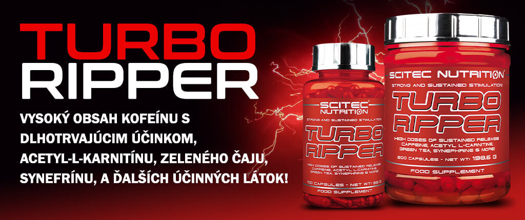 Scitec Nutrition Turbo Ripper, 100 kapsúl