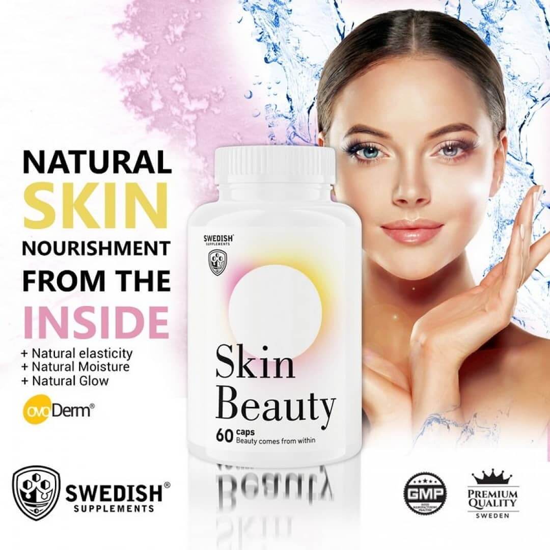 Swedish Supplements Skin Beauty, 60 kapsúl